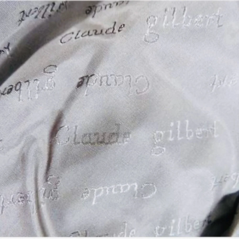 Rare Claude Gilbert Fur & Woven Wool Coat - Picture 8 of 8